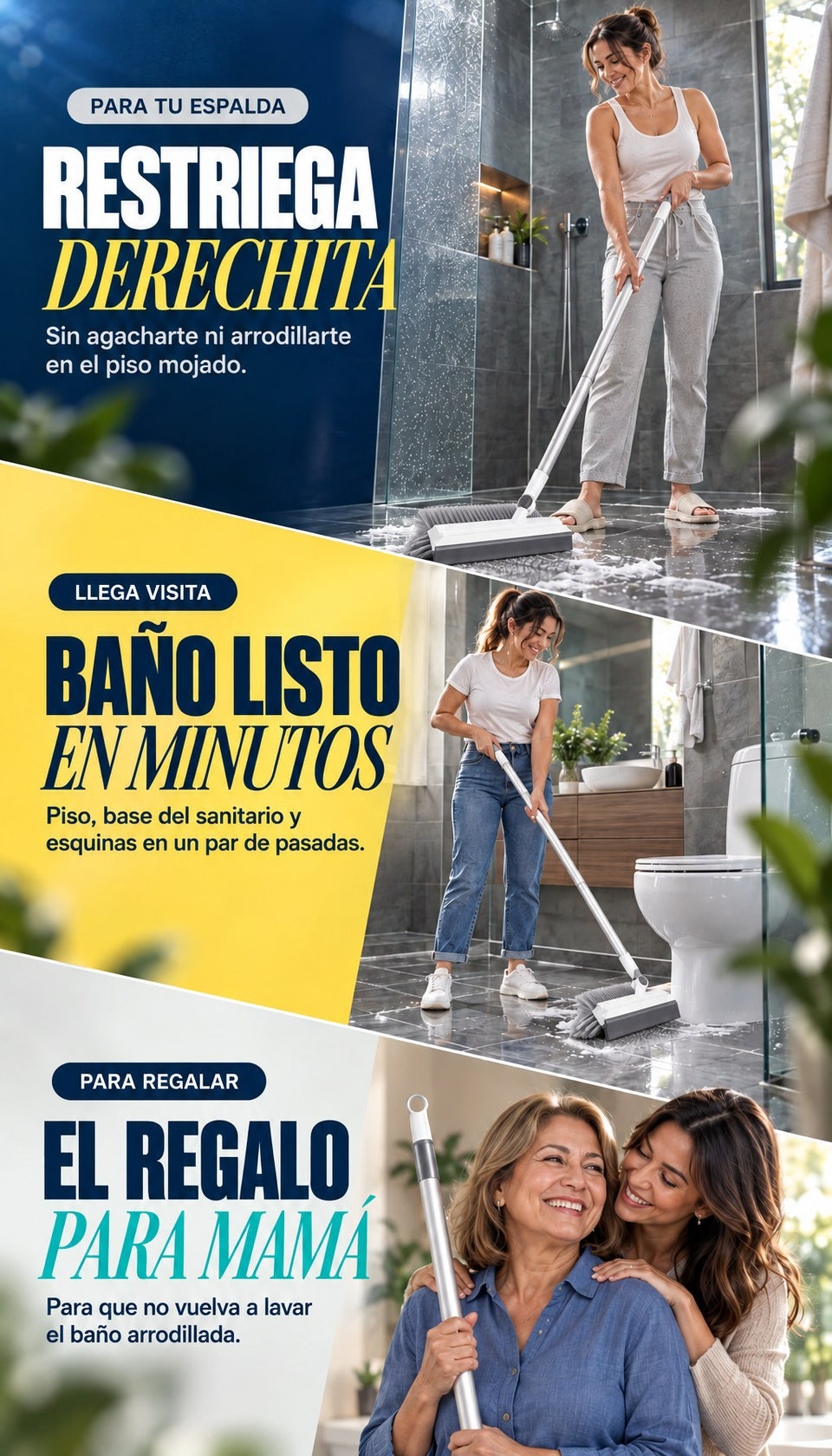 Para tu espalda, cuando llega visita y para regalarle a mamá