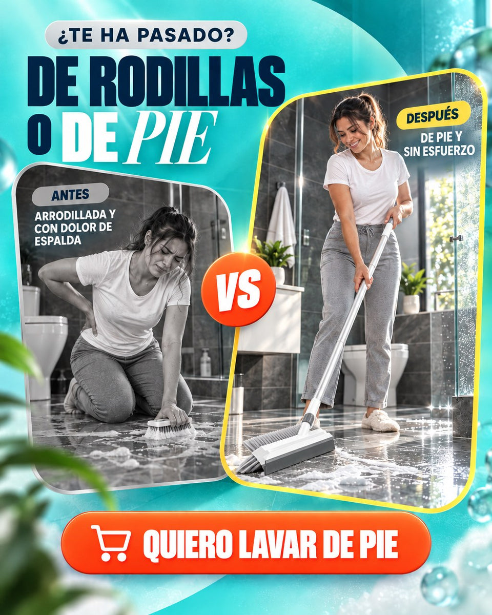 De rodillas o de pie: antes y después