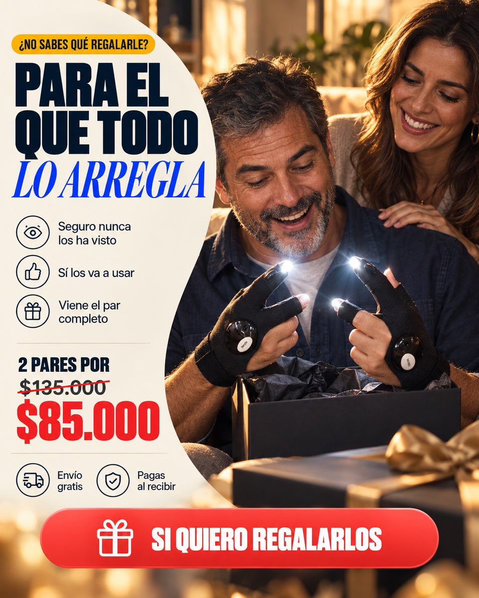 El regalo para el que todo lo arregla — 2 pares por $85.000